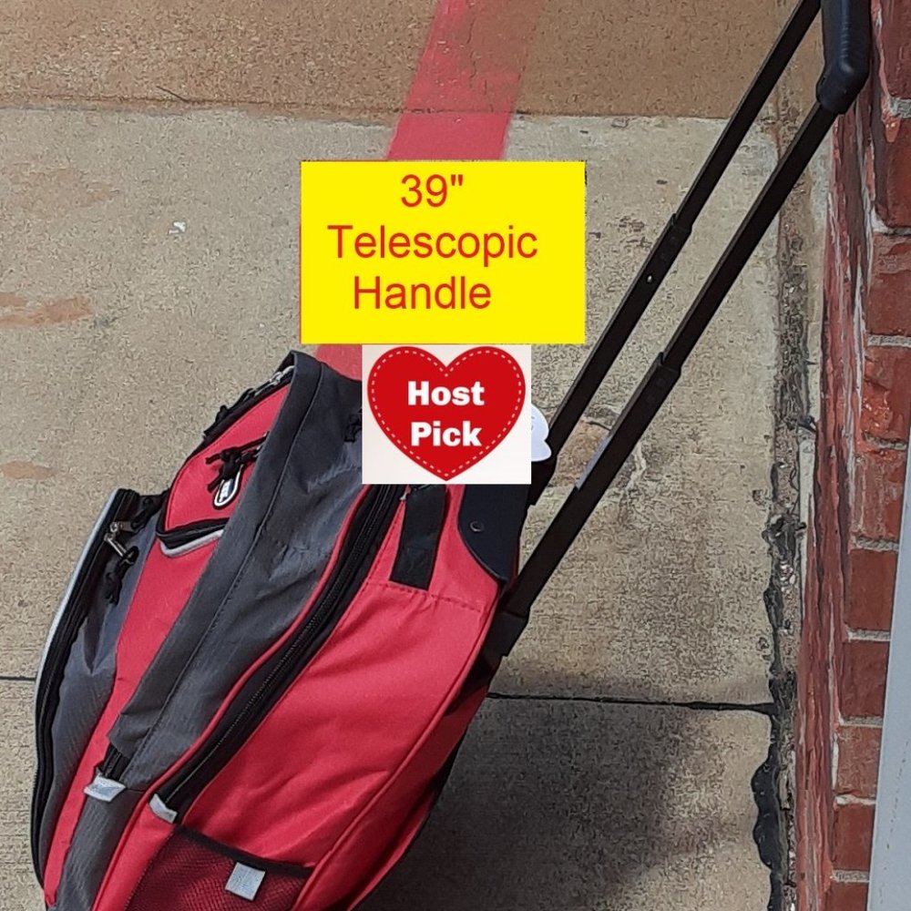 Carry On Backpack with Wheels Rolling Backpack Travel Backpack